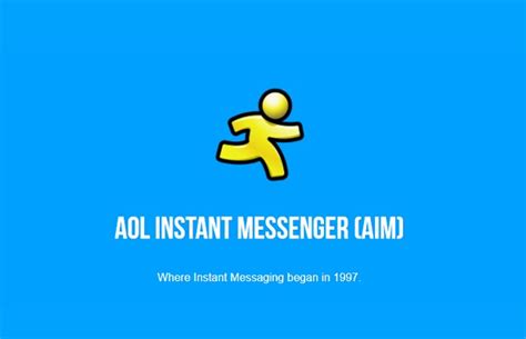 End Of An Era Aol Shuts Down Instant Messenger Aim After 20 Years