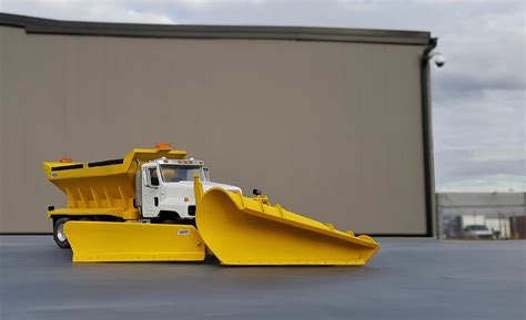 Paystar With Snow Plow Model Trucks Big Rigs And Heavy