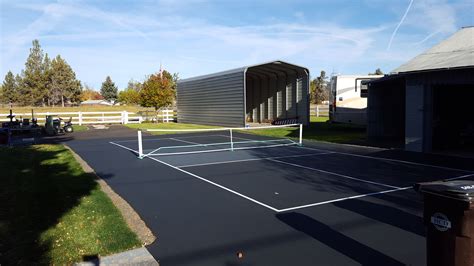 Backyard Sports Court Construction And Surfacing Washington Backyard