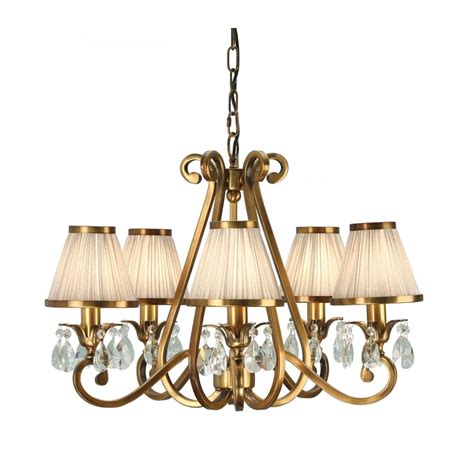 Shop over 750 top antique brass chandelier and earn cash back all in one place. Oksana 5 Light Antique Brass and Crystal Chandelier with ...