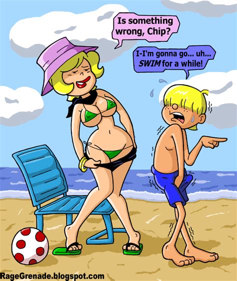Rule 34 Bikini Chip Flagston Hi And Lois Lois Flagston Rage Grenade