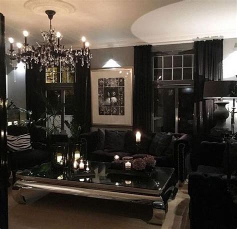 35 Incredible Goth Living Room Ideas For Inspiration Living Room