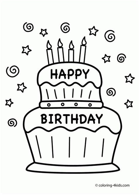 Https://wstravely.com/coloring Page/birthday Cake Coloring Pages