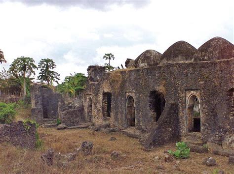 Site Kilwa Kisiwani Swahili Ruins Unesco World Heritage Site World