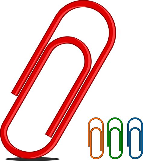 Paper Clips Png Clipart Best