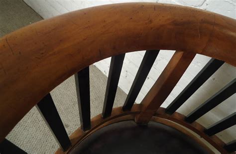 Unique Vintage Round Back Spindle Chair For Sale At 1stdibs Curved