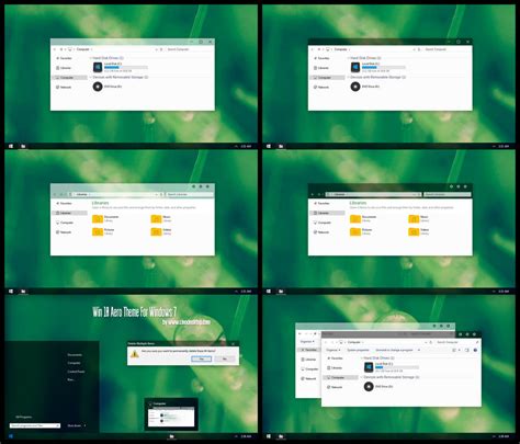 Win10 Aero Theme For Windows 7 By Cleodesktop On Deviantart