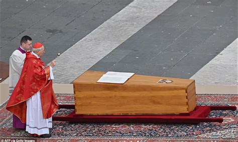 Pope Francis Presides As Pope Benedict Xvi Is Laid To Rest Photos