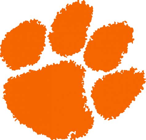 Clemson Tigers Logo png image | Clemson tigers football, Tiger football gambar png