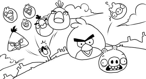 One of the american teachers prepared an assignment for a class test based on the angry birds game. Printable Angry Birds Coloring Pages | ColoringMe.com