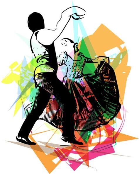Dibujo pareja bailando, colorear dibujos de bailes en pareja, pareja bailando cumbia para colorear. Vectores de stock de Lima perú, ilustraciones de Lima perú ...