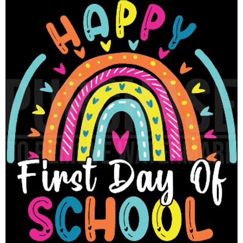 Back To School Funny Happy First Day Of School Teachers Svg