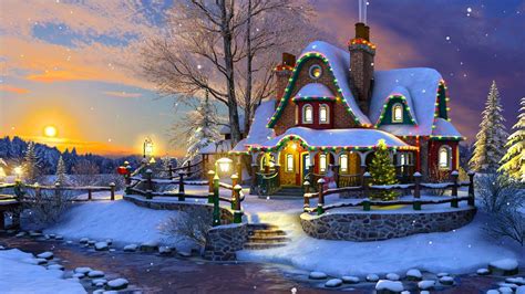 White Christmas 3d Live Wallpaper And Screensaver Youtube