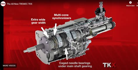 inside tremec s new tkx five speed manual transmission and how it compares to the tko t56