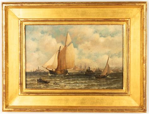 Granville Perkins American 1830 1895 Painting Cottone Auctions