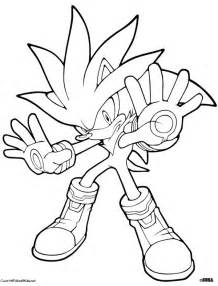 Gotta stay positive | sonic the hedgehog. Silver The Hedgehog Coloring Page by ScourgeXNazo2 on ...