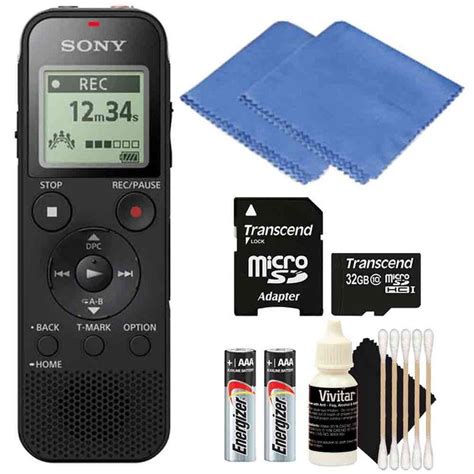 Sony Icd Px470 Stereo Digital Voice Recorder Kit W Built In Usb Voice
