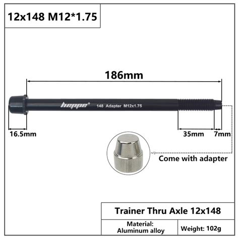 HEPPE เทรนเนอรจกรยาน Thru แกน MTB จกรยานเทรนเนอรเพลา12X142 12X148