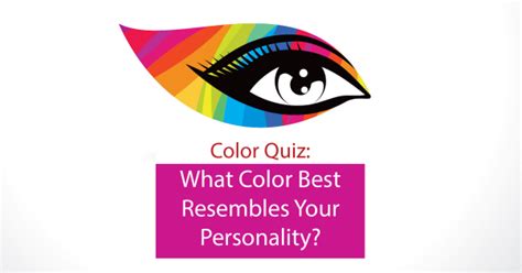 Color Quiz What Color Best Resembles Your Personality