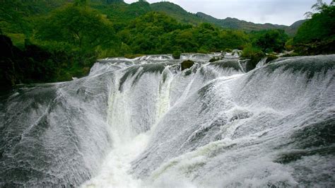 Yinlianzhui Wasserfall Nahe Anshun Provinz Guizhou China Bing Gallery