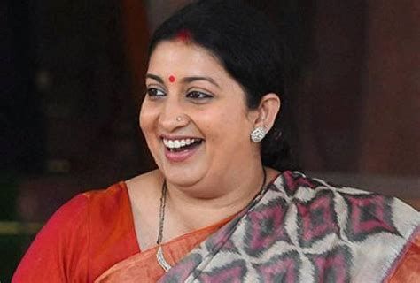 According to an official government release, she is the new hrd minister. 7 Rare Picture of Smriti Irani in young Age