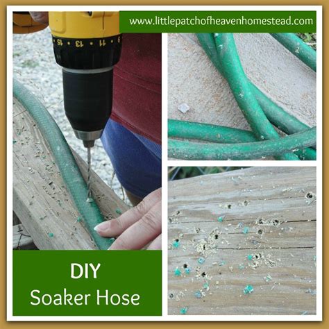 This post may contain affiliate links. How to Make a Soaker Hose for $0 | Soaker hose, Garden ...