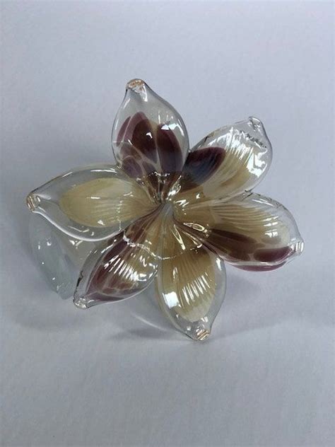 Maybe you would like to learn more about one of these? Hand Blown Art Glass Flower Candle Holder - Murano Style ...