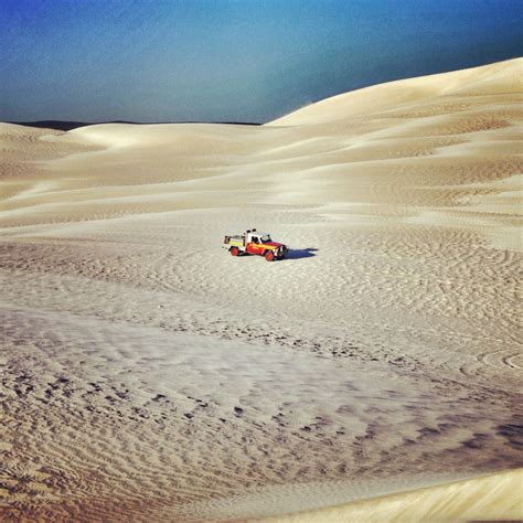 Sand Dunes In Lancelin Wa Australia Round The World Dune Goes