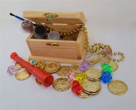Pirate Treasure Chest Craft Kit Party Favors By Craftkit On Etsy 800