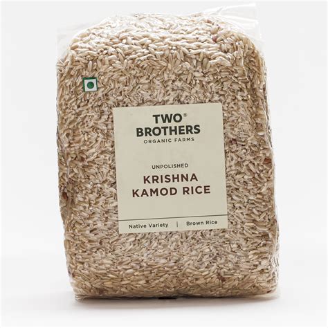 Krishna Kamod Brown Rice Unpolished 1kg Wholistic You