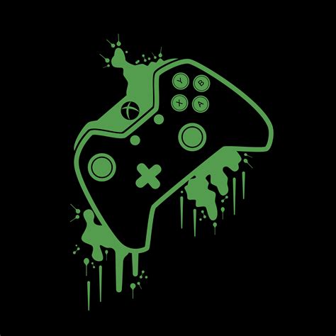 Xbox Controller Illustration Abstract Iphone Wallpaper Xbox