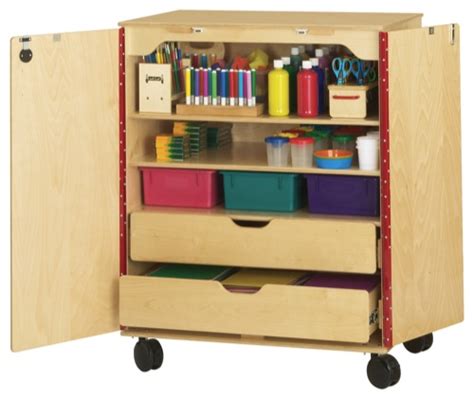 7 craft storage cabinet ideas for your fantasy craft space. SUPPLY CABINET - daycare playground equipment ...