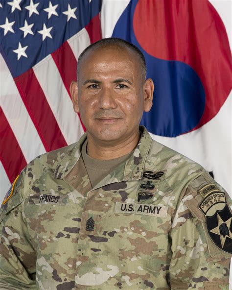 Command Sergeant Major Kenneth Franco 2nd Infantry Division 2id