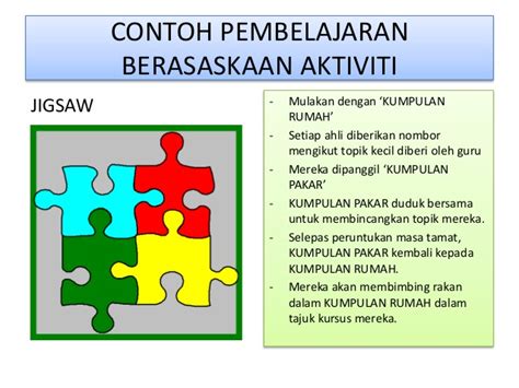 Pembelajaran abad 21 merupakan isu pendidikan paling trending di malaysia untuk tahun 2015 hingga tahun 2016 ini. PdPc BERSAMA CIKGU DEEPARANI: Strategi JIGSAW dalam PdPc ...