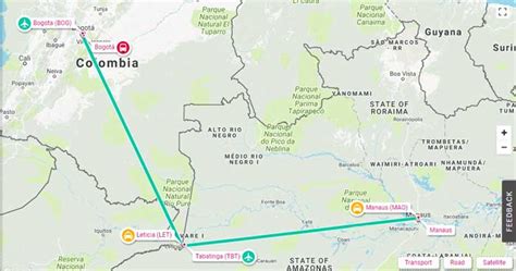 From colombia, brazil and peru can only be reached by land over the amazon river from colombia's southpoint leticia. Leticia-Tabatinga Border: Crossing from Colombia into ...