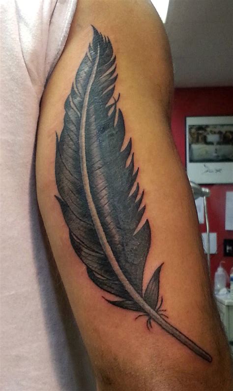Feather Coverup Tattoo By FesterBZombie On DeviantArt