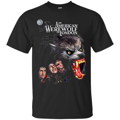 An American Werewolf In London Halloween Shirts T Shirts