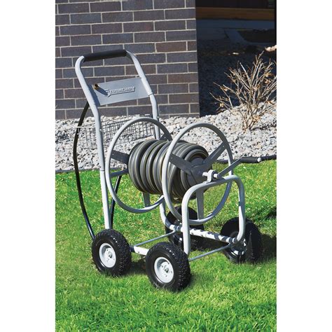 Strongway Garden Hose Reel Cart Holds 58inch X 400ft Hose Tool
