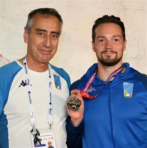 Oro per Gabriele Cimini lo spadista pisano è campione dEuropa con la