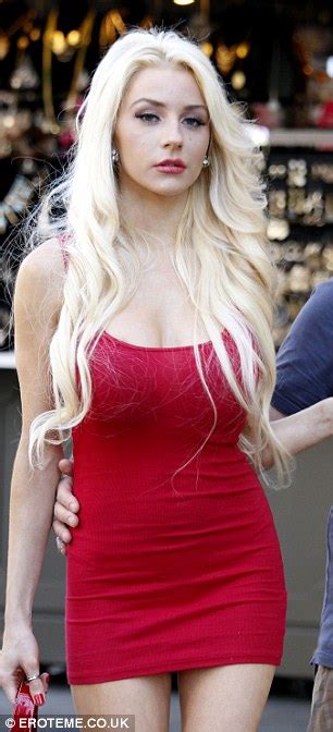 A Class Act Courtney Stodden Steps Out In A Pair Of Towering See