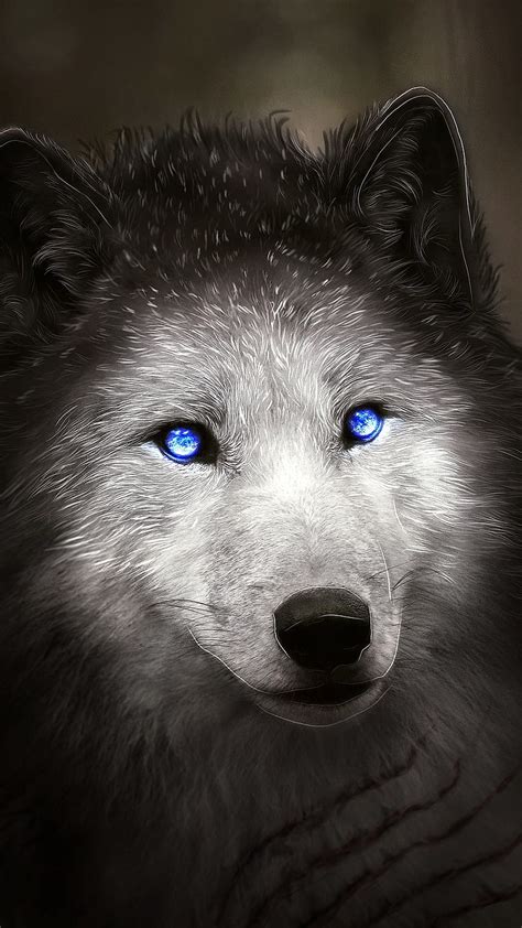 1080p Descarga Gratis Lobo Con Ojos Azules Animales Ojos Azules