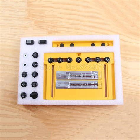 If you want to place the handles on doors of your kitchen cabinetry, then there are. 1Set Drilling Guide, Wood Cabinet Hardware Drilling Jig ...