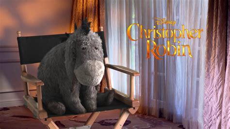 Christopher Robin Eeyore Official Movie Interview Screenslam Youtube