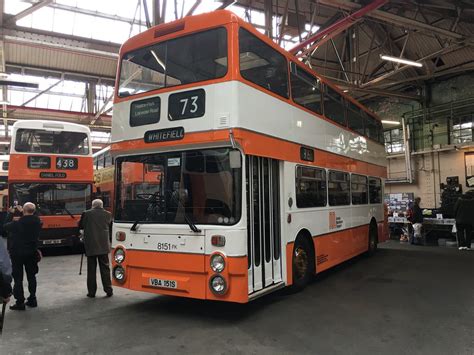 Greater Manchester Transport's (VBA151S) 8151 FK | Manchester buses, Greater manchester, Manchester