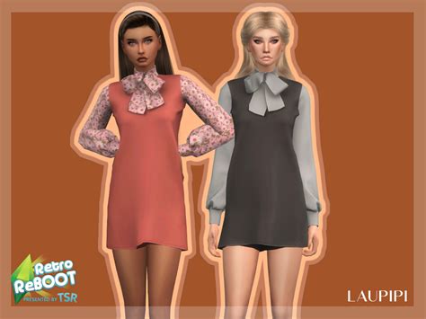 Dress R3 By Laupipi From Tsr • Sims 4 Downloads