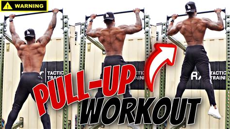 15 Min Pull Up Workout For Bigger Upperbody Muscles Intense Home
