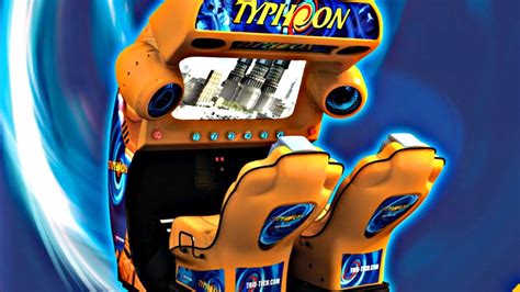 Arcade Typhoon Game Mad Wave Motion Simulator ゲームセンター Youtube