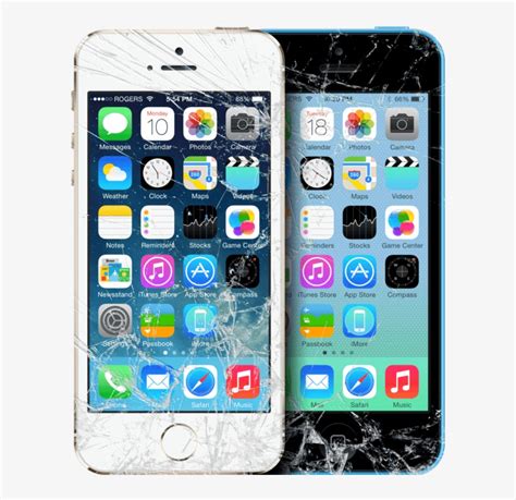 Broken Phone Png Iphone Repair Png Image Transparent Png Free