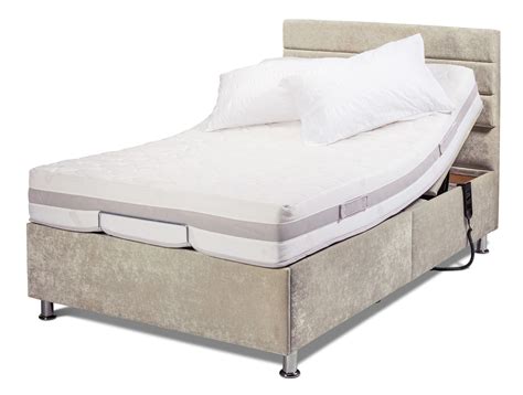Sherborne Hampton Small Double 120cm Adjustable Bed And Deluxe Mattress