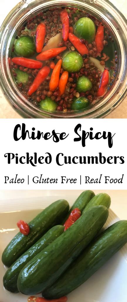 4.4 out of 5 stars 113. Chinese Spicy Pickled Cucumbers